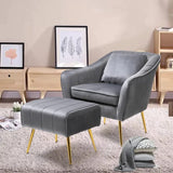 Marco Lounge Chair With Ottoman
