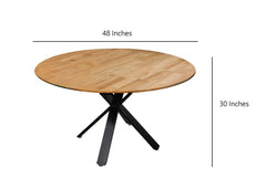 Ashley Round Dining in Rubber Wood