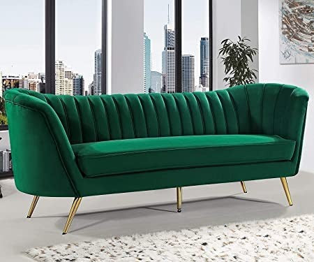 Casaliving 3 Seater Sofa In Premium Velvet Fabric