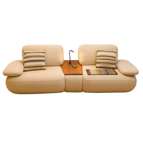 Newcastle Sofa with Wooden Plank