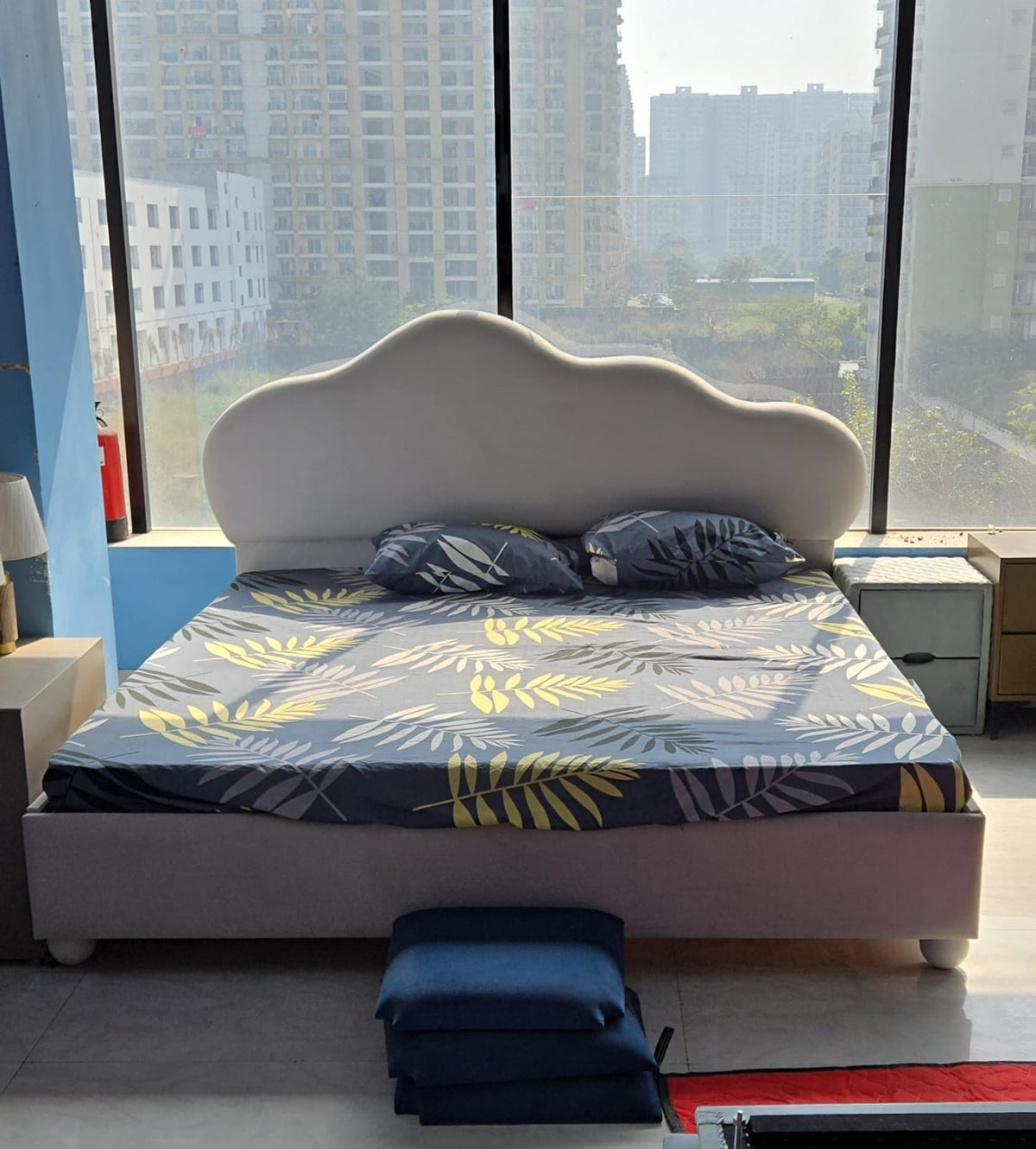 Cloudy Upholstered Bed