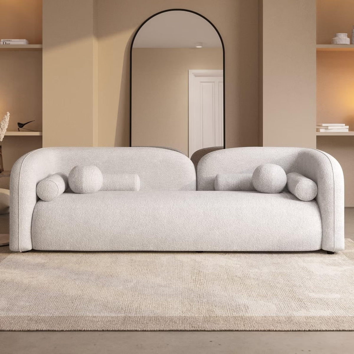 Konuha 3 Seater Sofa in Premium Fabric