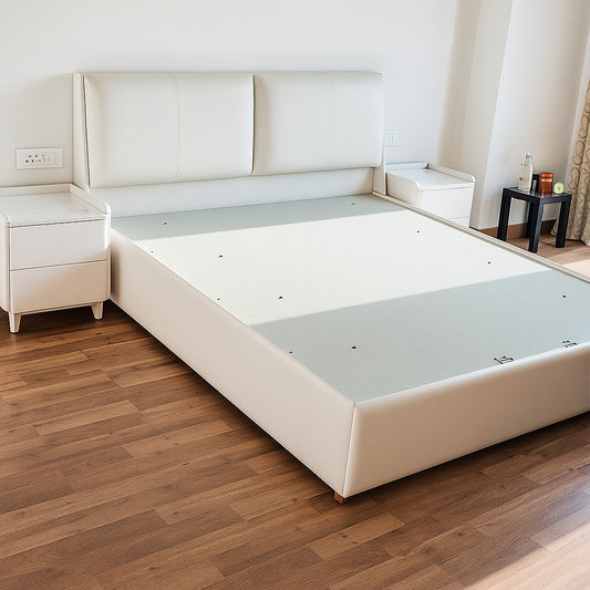 Adolph Double Bed With Manual Box Storage