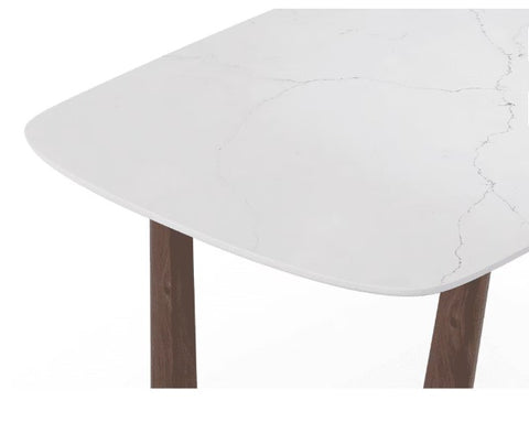 6 Seater Dining Table-White