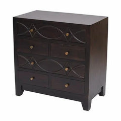 Brady Chest of Drawers in Mahogany Finish