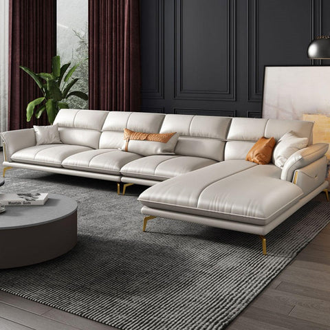 Modern Italian Leather Sofa