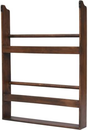 Stokes Wooden Wall Shelf in Solid Wood