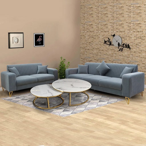 Maverick 3+2 Sofa Set Without Golden Frame) 3+2