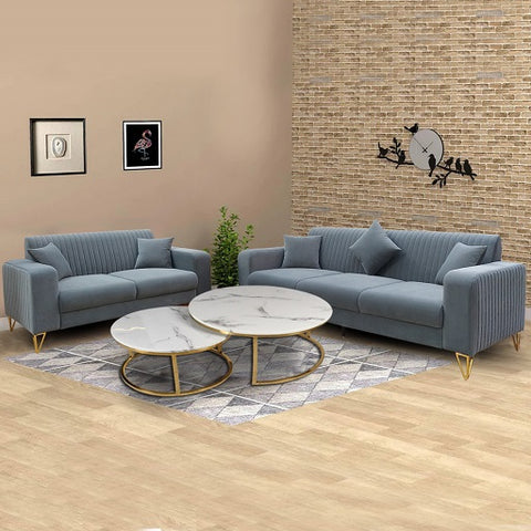 Maverick 3+2 Sofa Set ( Without Golden Frame)