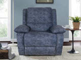 Fascento Recliner in Suede Fabric