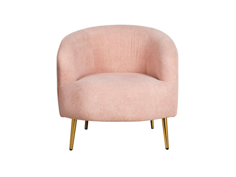 Guelfo Lounge Chair In Boucle Fabric