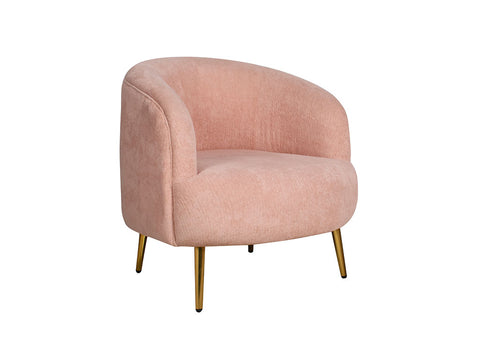 Guelfo Lounge Chair In Boucle Fabric