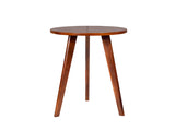 Winona Engineered Wood Side Table in Walnut Colour