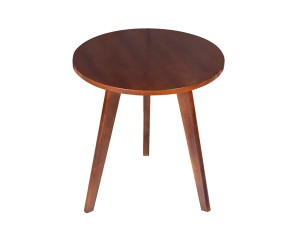 Winona Engineered Wood Side Table in Walnut Colour