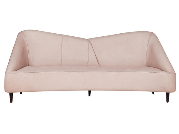 Aztech 3 Seater Sofa Set In Beige Velvet Fabric