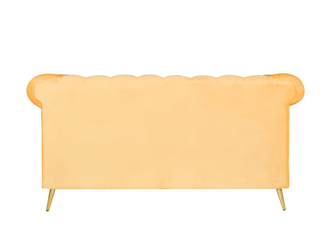 Berlin Two Seater Sofa In Premium Velvet Fabric