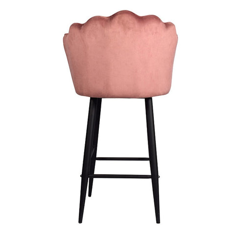 Thrace Bar Chair In Premium Pink Color