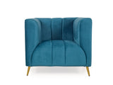 Haaken Sofa Set in Premium Velvet (3+1+1)
