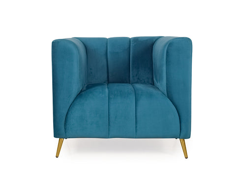 Haaken Sofa Set in Premium Velvet (3+1+1)