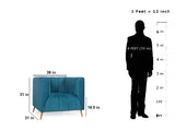 Haaken Sofa Set in Premium Velvet (3+1+1)