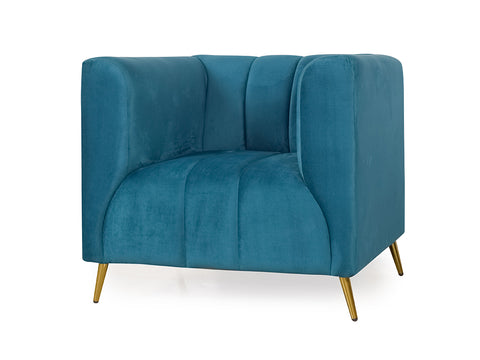 Haaken Sofa Set in Premium Velvet (3+1+1)