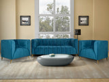 Haaken Sofa Set in Premium Velvet (3+1+1)