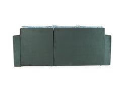 Feltro Sofa Cum Bed In Dark Green