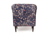 Lucas Lounge Chair In Floral Printed Fabric