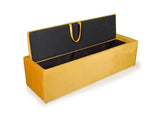 Boston Upholstered Bench Cum Ottoman in Storage