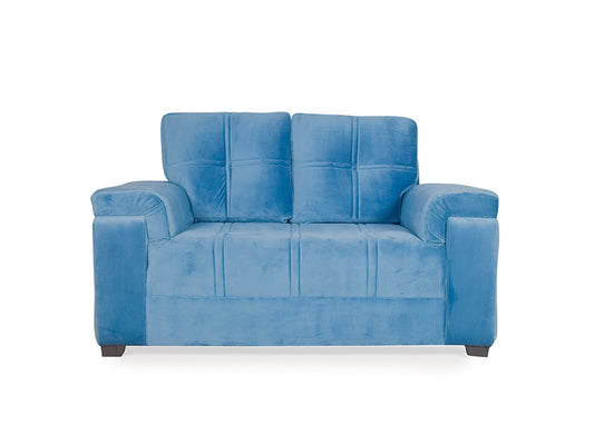 Marina two Seater Sofa In Blue Color