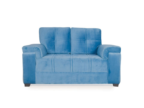 Marina two Seater Sofa In Blue Color