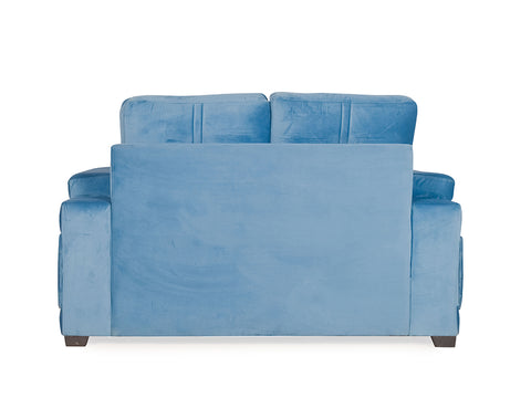 Marina two Seater Sofa In Blue Color