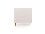 Haaken 1 Seater Sofa in Premium Velvet Fabric