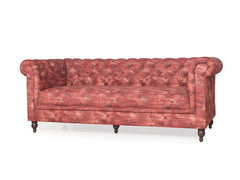 Berlin Three Seater Sofa In Premium Suede Fabric