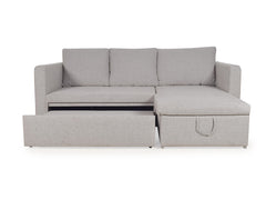 Feltro Sofa Cum Bed In Dark Grey