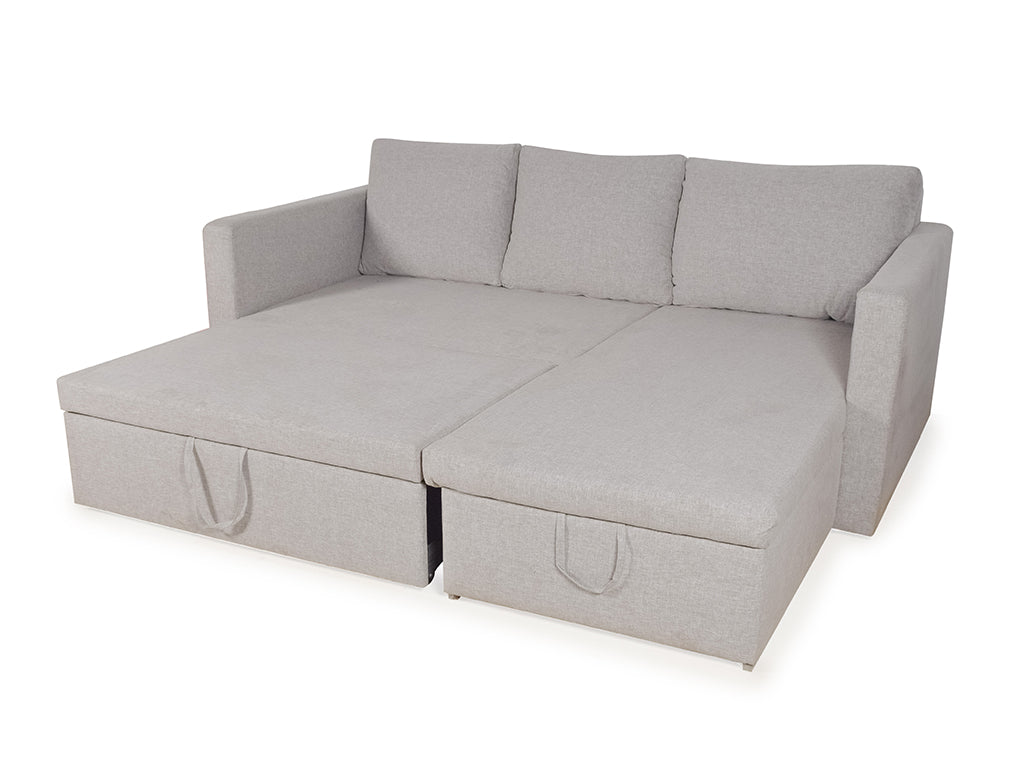 Feltro Sofa Cum Bed In Dark Grey