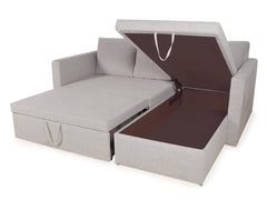 Feltro Sofa Cum Bed In Dark Grey