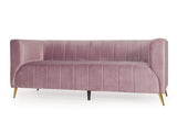 Haaken 3 Seater Sofa in Velvet Fabric