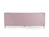 Haaken 3 Seater Sofa in Velvet Fabric
