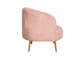 Guelfo Lounge Chair In Boucle Fabric