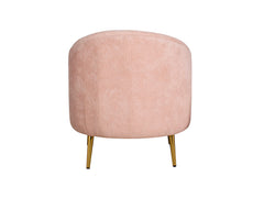 Guelfo Lounge Chair In Boucle Fabric
