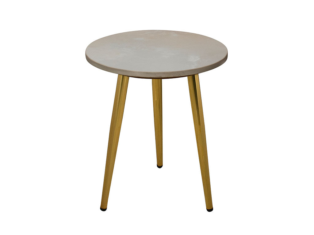 Anderson Marble Round Side Table