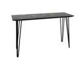 Stella Console In Black Marble Top
