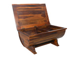 Florito Solid Wood Coffee Table With Storage