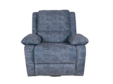 Fascento Recliner in Suede Fabric