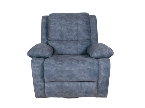 Fascento Recliner in Suede Fabric