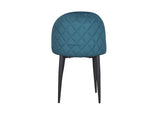 Noel Accent Chair In Premium Velvet Green Fabric