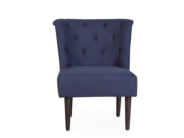 Alexa Chair In Premium Cotton Fabric