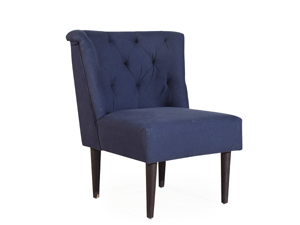 Alexa Chair In Premium Cotton Fabric