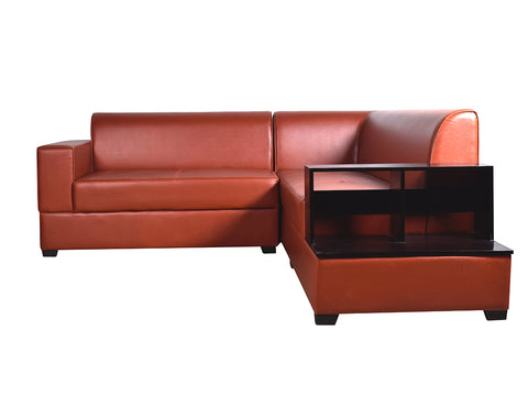 Muebles Sectional Leatherette Sofa